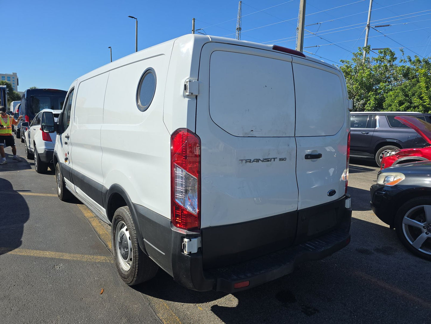 2019 Ford Transit 150 Cargo Van wRH Swing-Out Doors Low Roof 129.9 WB