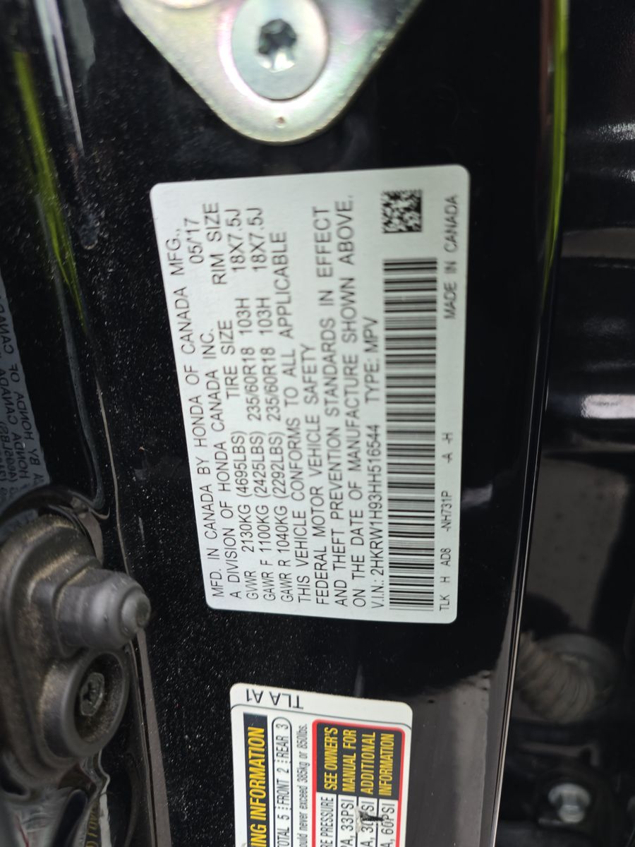 2017 Honda CR-V Touring