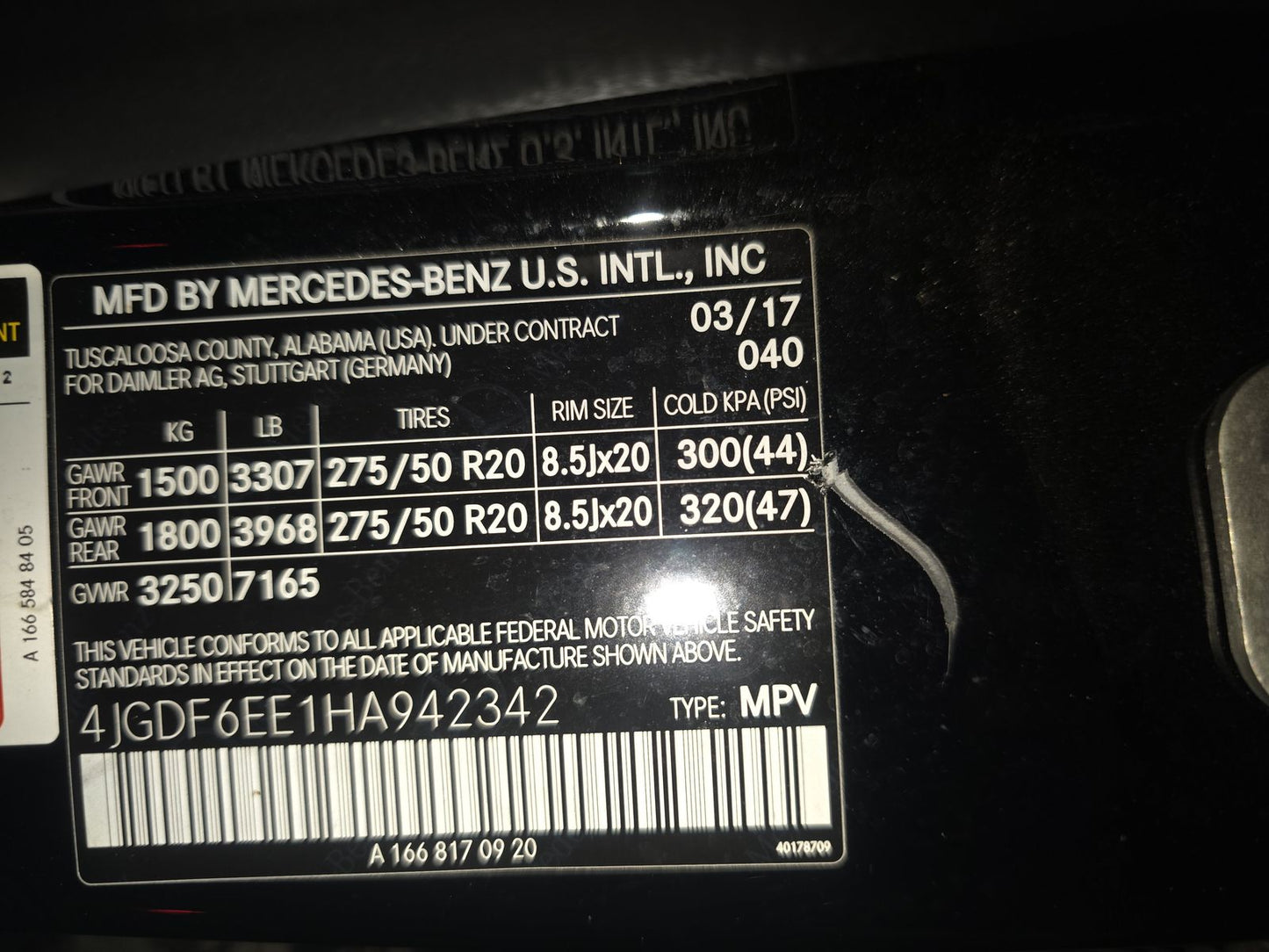 2017 Mercedes-Benz GLS 450 4MATIC