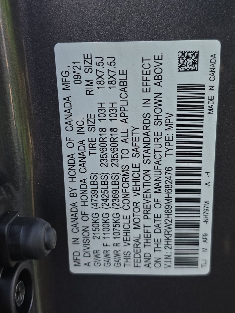 2021 Honda CR-V EX-L