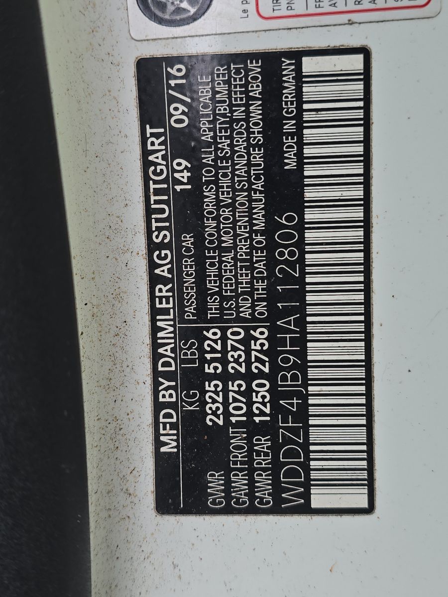 2017 Mercedes-Benz E 300 Sport Sedan