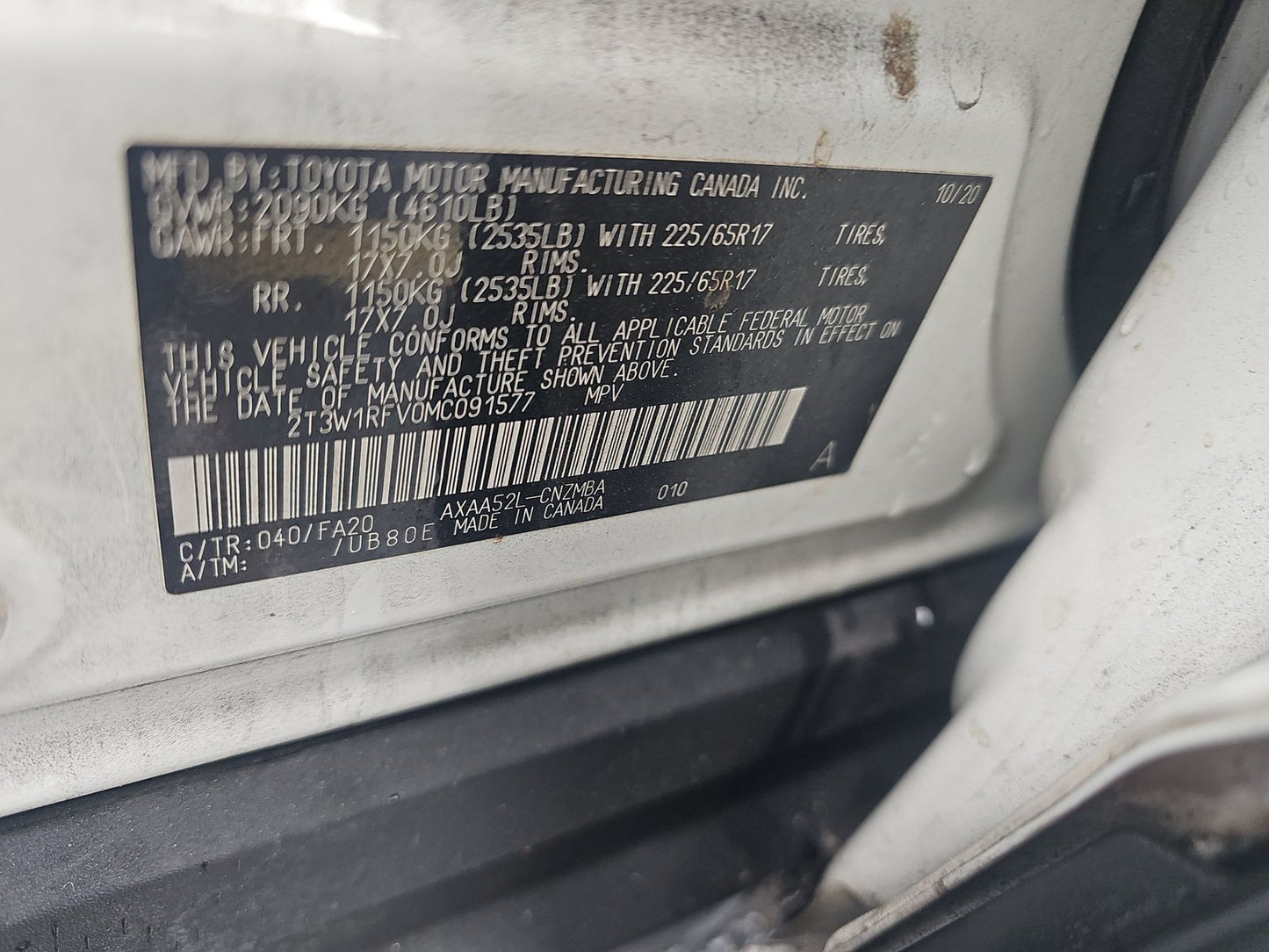 2021 Toyota RAV4 XLE