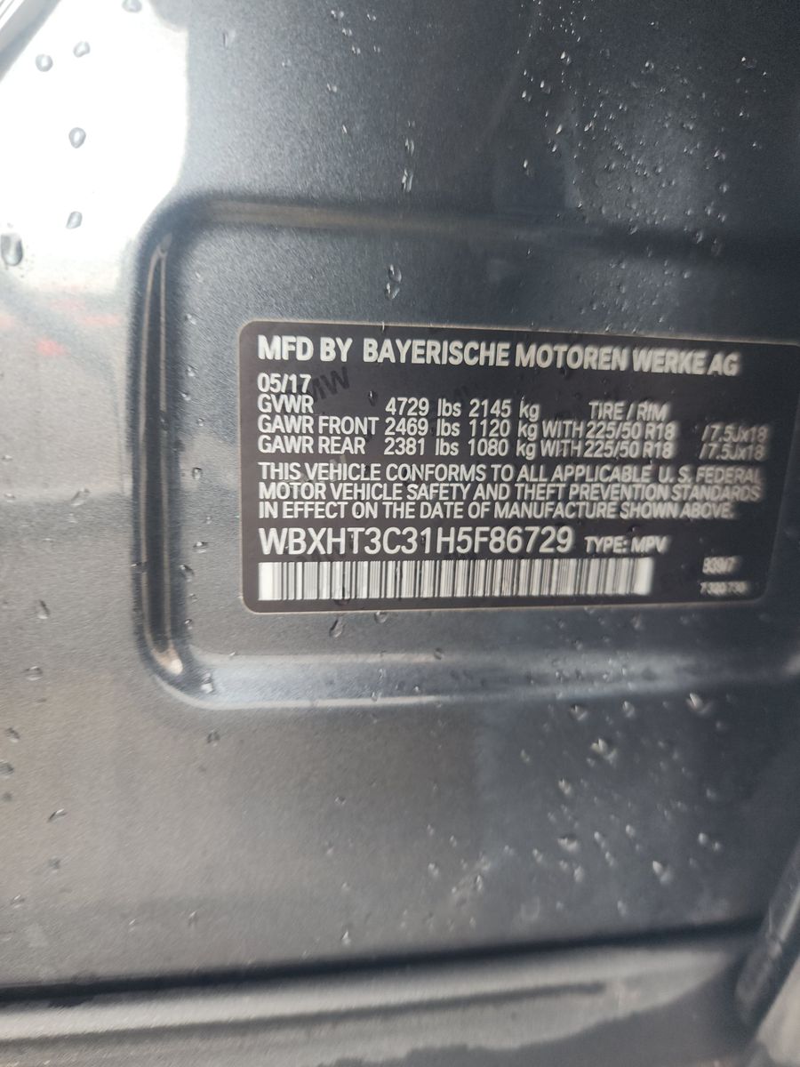 2017 BMW X1 Sports Activity Vehicle xDrive28i