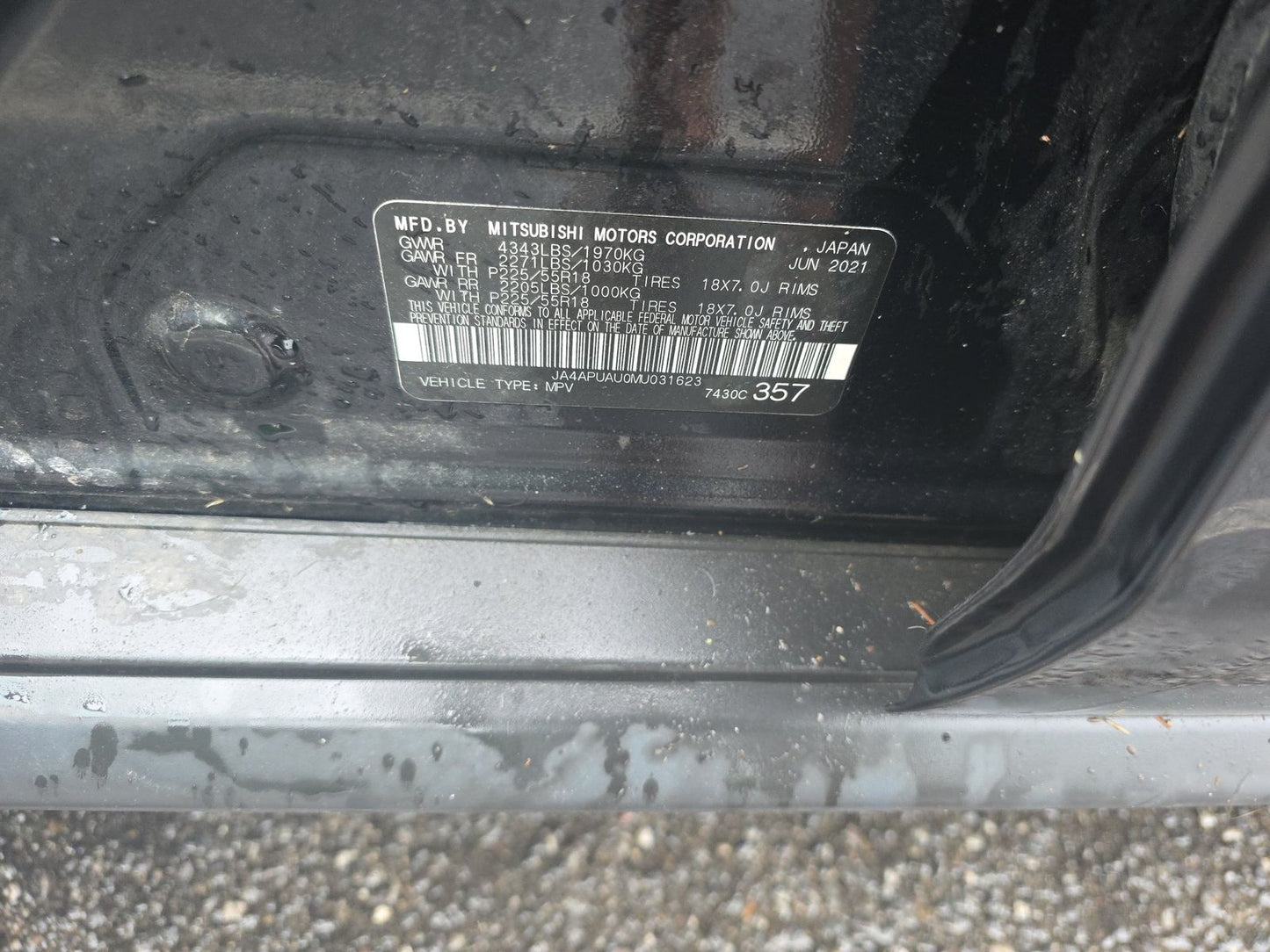 2021 Mitsubishi Outlander Sport 2.0 LE