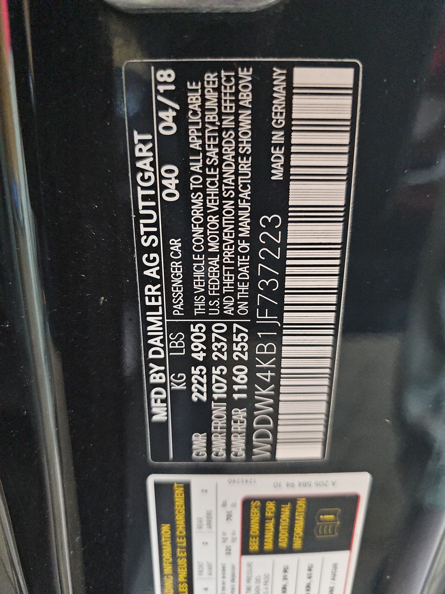 2018 Mercedes-Benz C 300 4MATIC Convertible