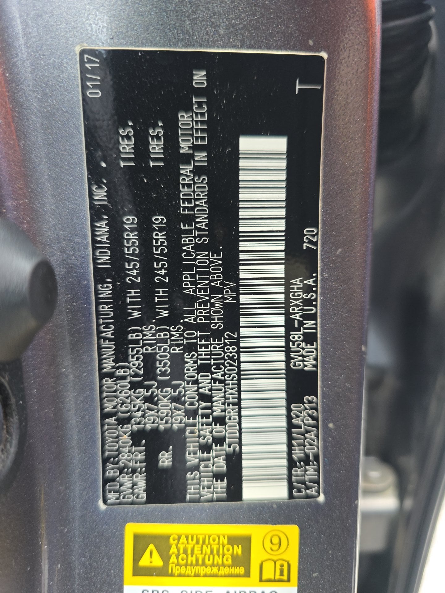 2017 Toyota Highlander Hybrid Limited