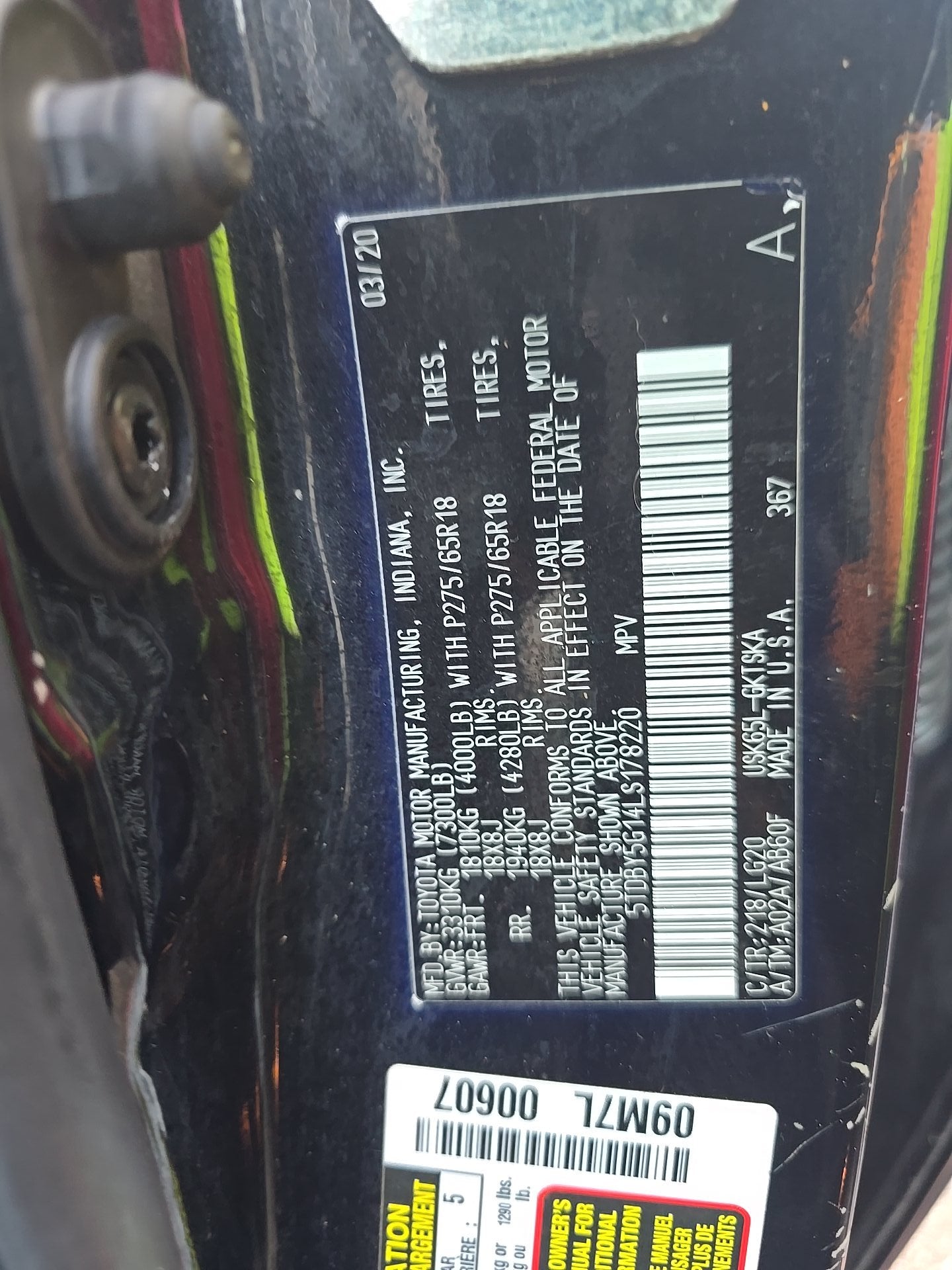 2020 Toyota Sequoia TRD Pro