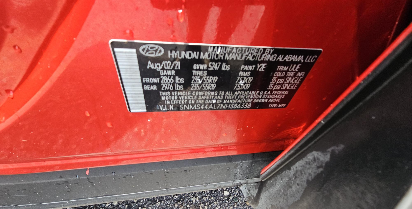 2022 Hyundai Santa Fe Limited