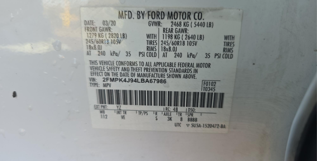 2020 Ford Edge SEL