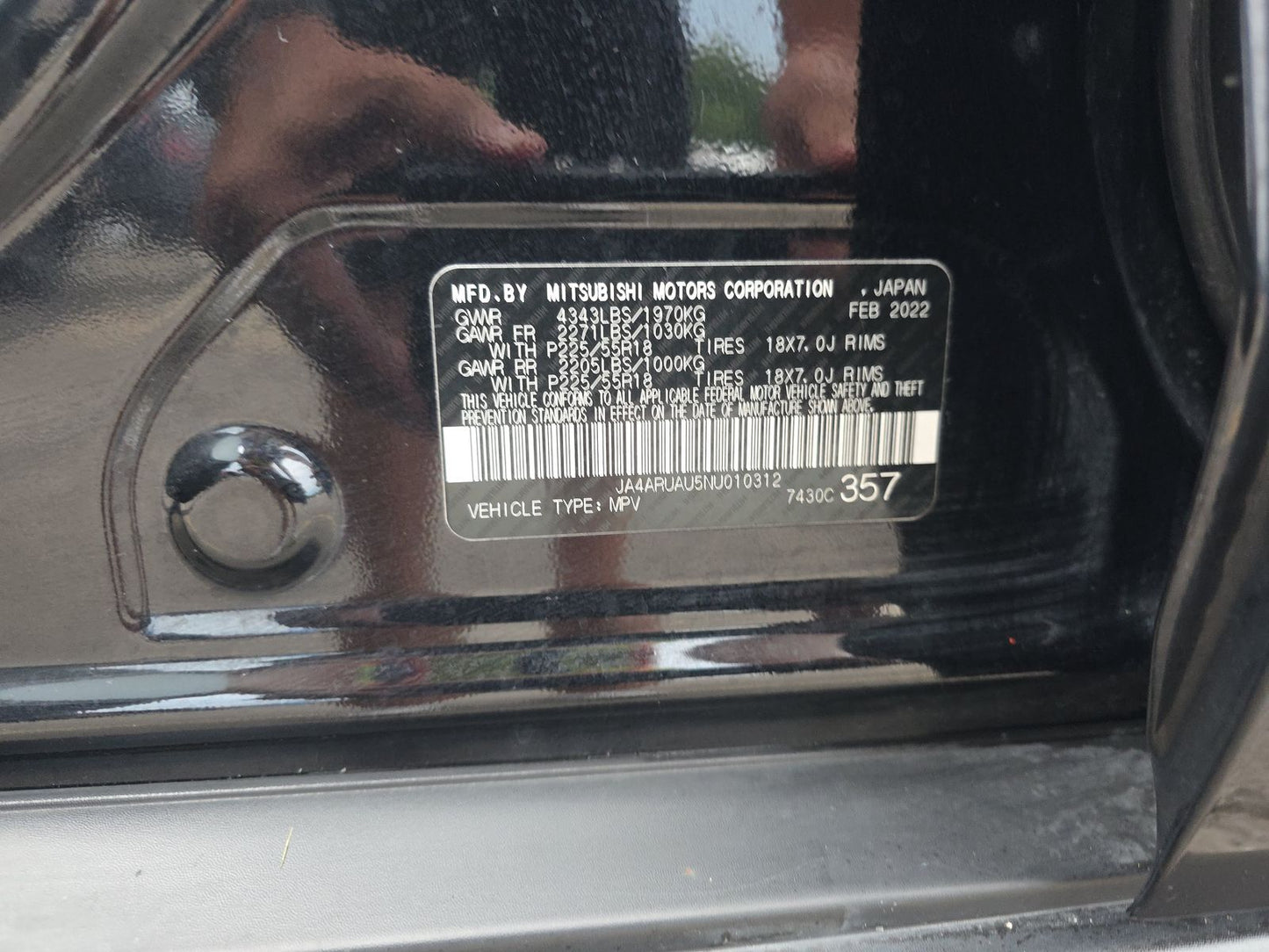 2022 Mitsubishi Outlander Sport 2.0 LE