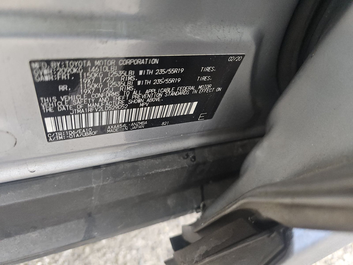 2020 Toyota RAV4 XLE Premium