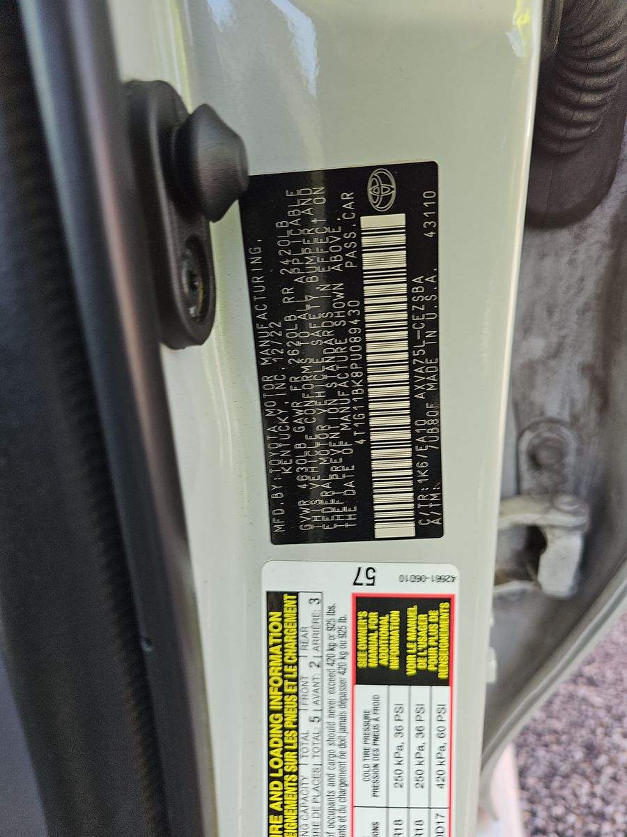 2023 Toyota Camry SE