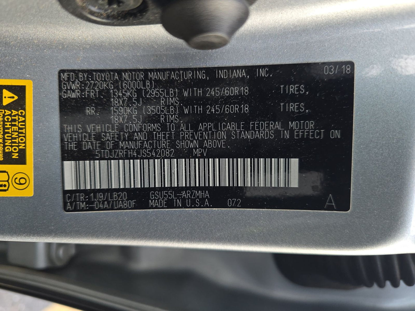 2018 Toyota Highlander XLE