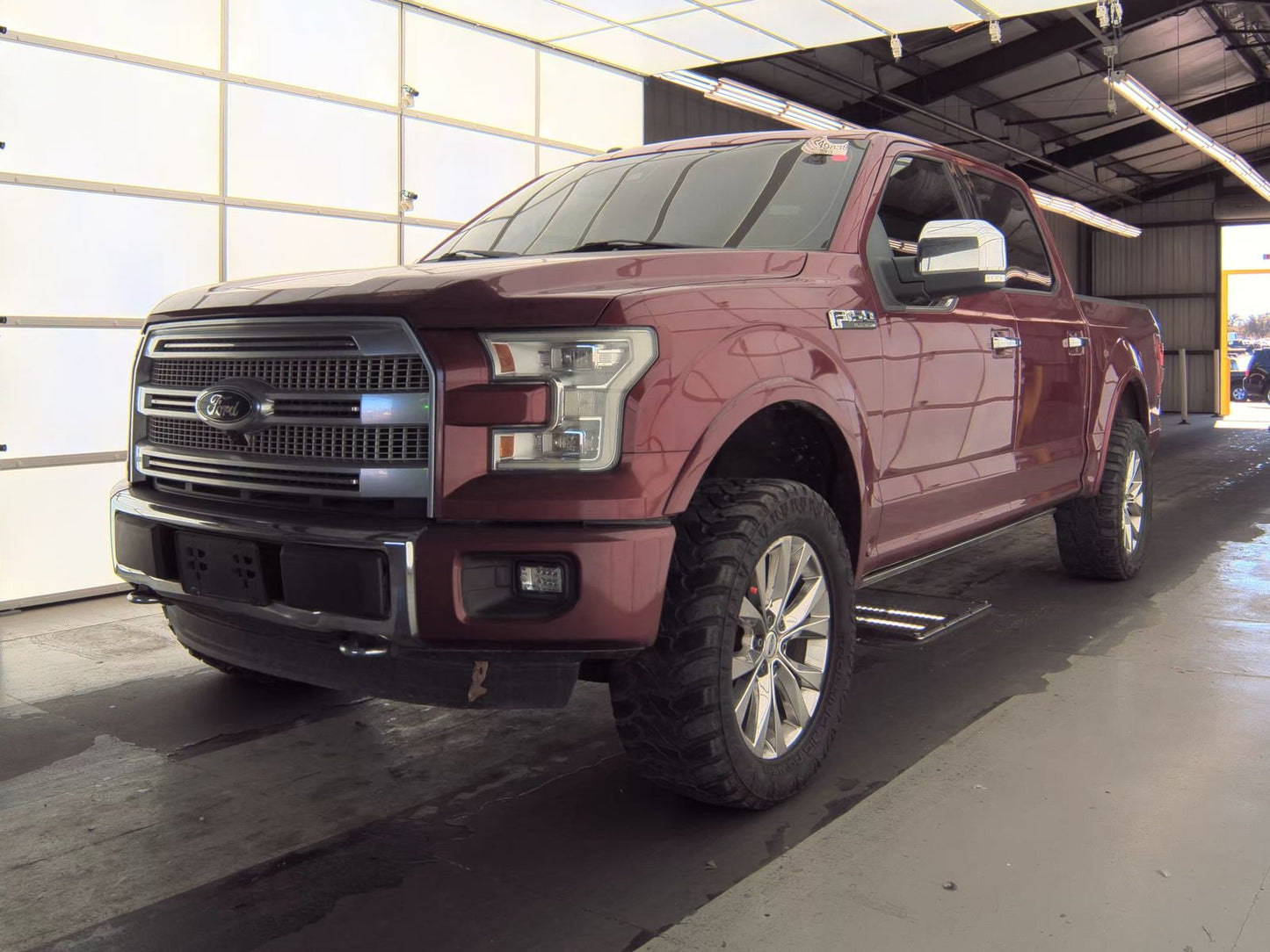 2016 Ford F-150 Platinum Crew Cab Short Bed