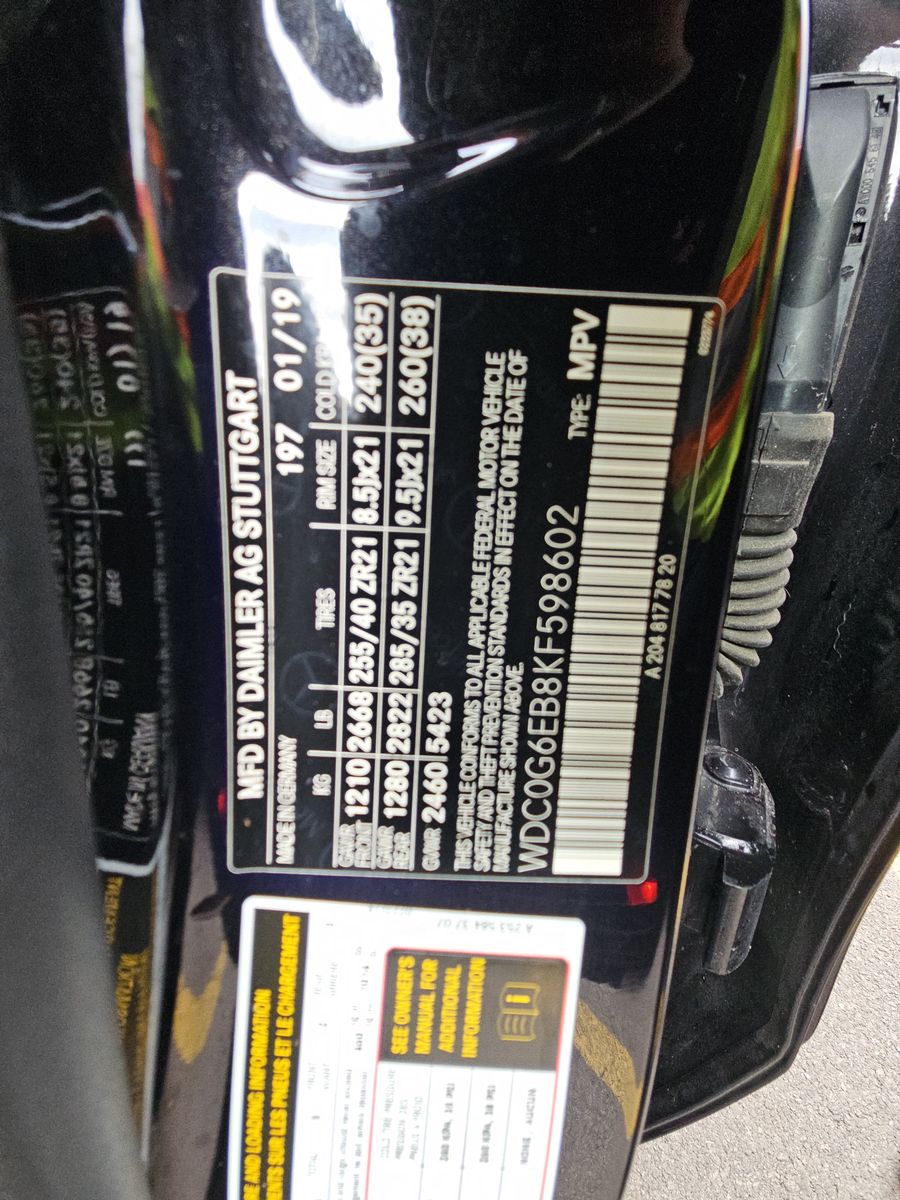 2019 Mercedes-Benz AMG GLC 43 4MATIC