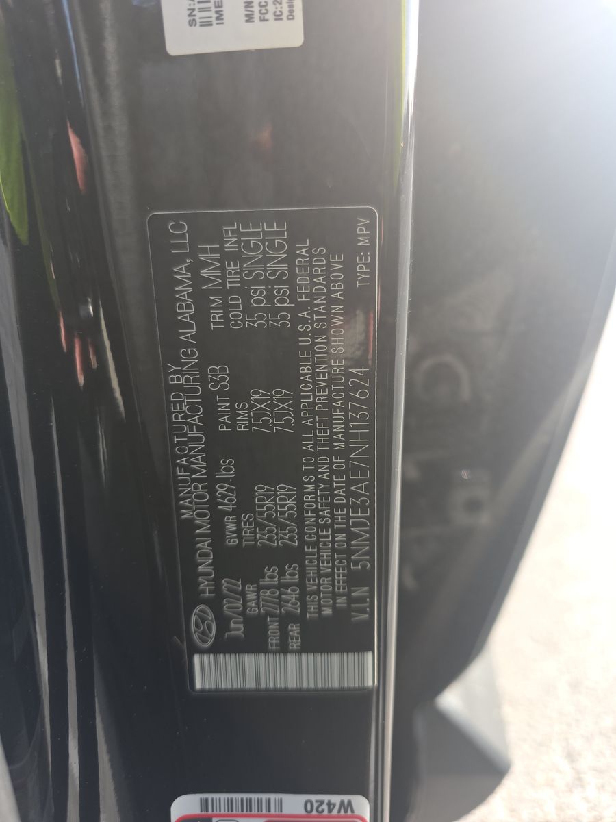 2022 Hyundai Tucson Limited