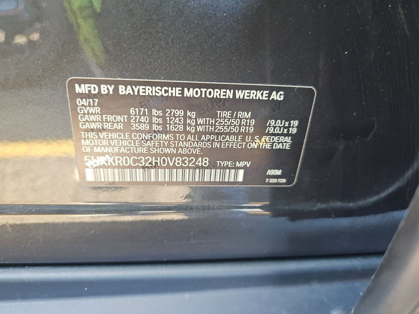 2017 BMW X5 Sports Activity Vehicle xDrive35i LUXURY LINE