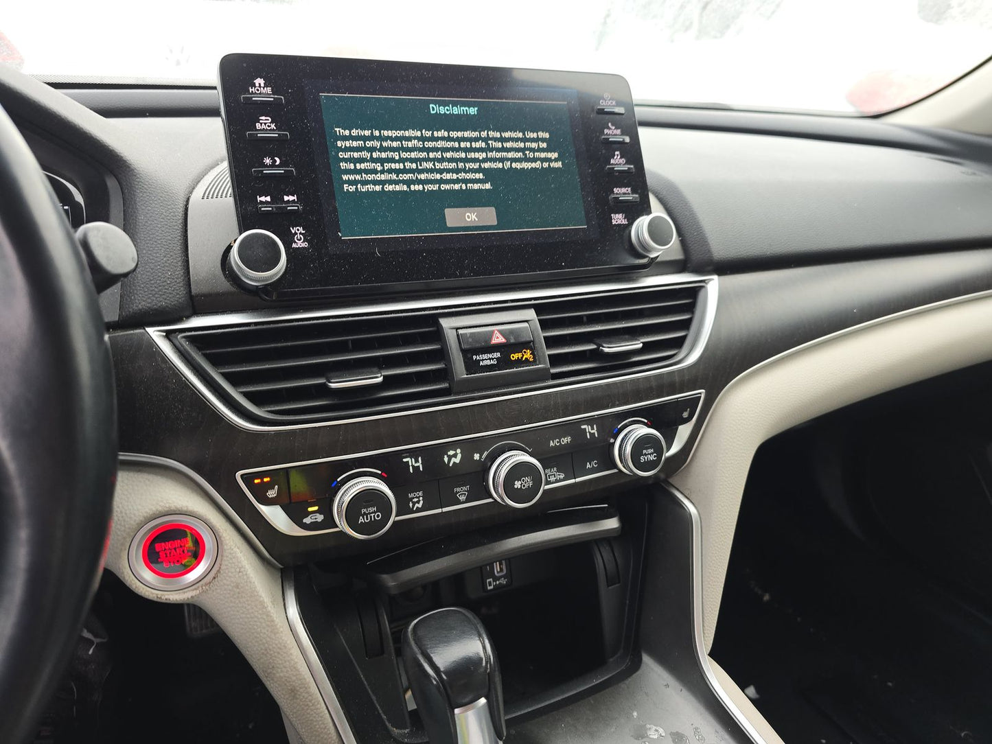 2018 Honda Accord Sedan EX-L 1.5T