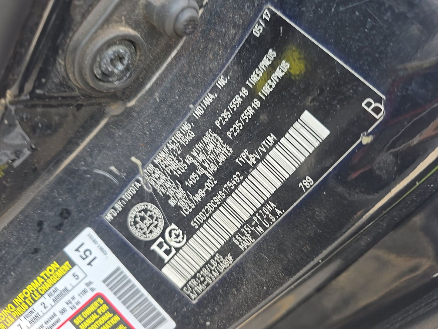 2017 Toyota Sienna XLE 7-Passenger