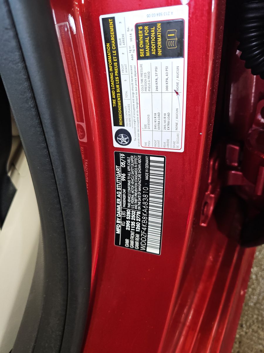2019 Mercedes-Benz E 300 4MATIC Sedan