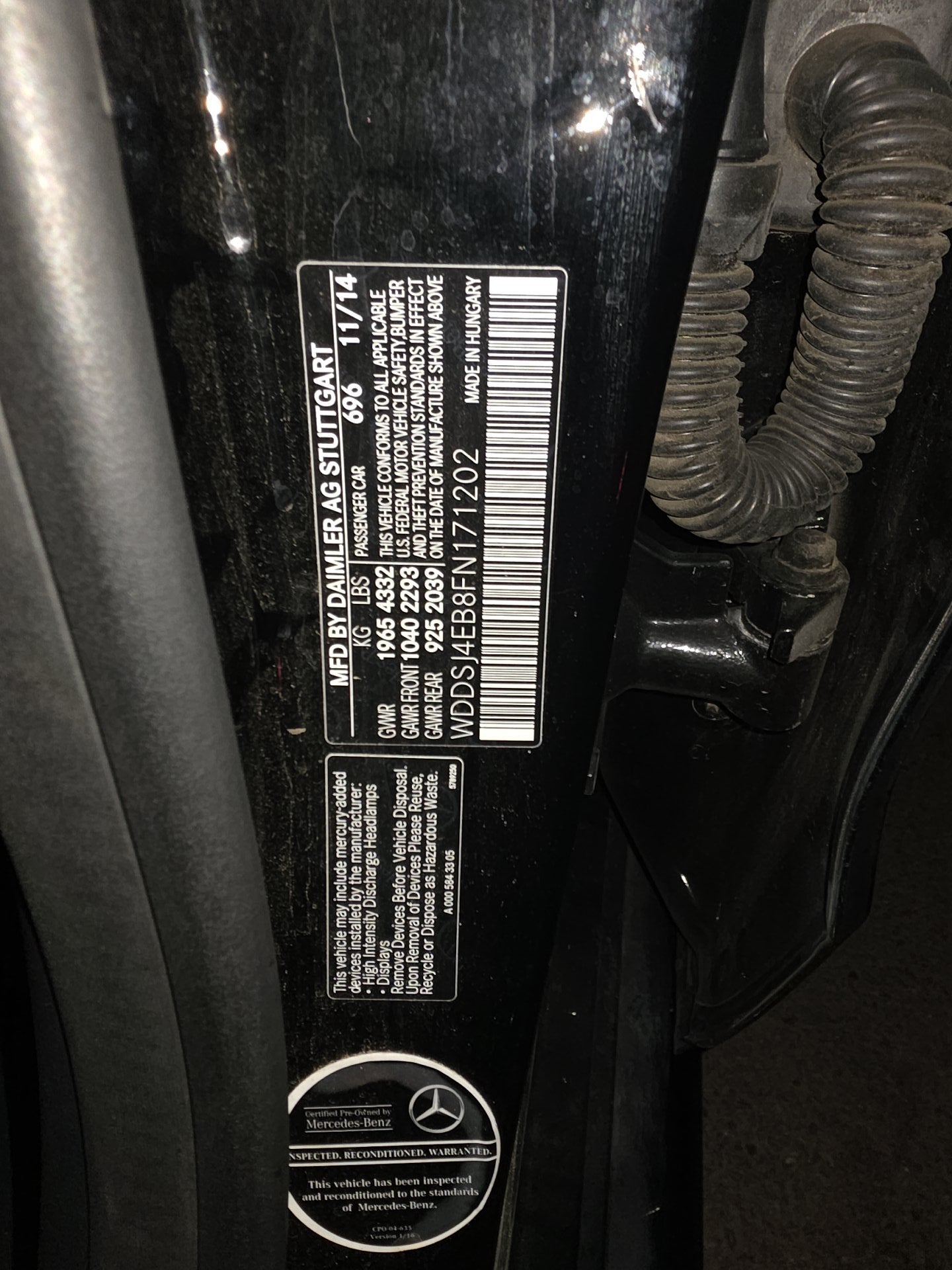 2015 Mercedes-Benz CLA 250