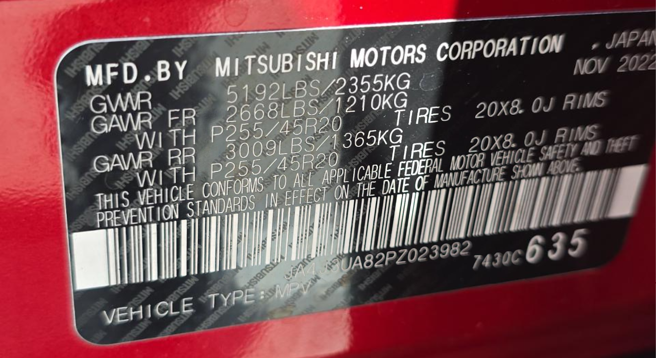2023 Mitsubishi Outlander SE