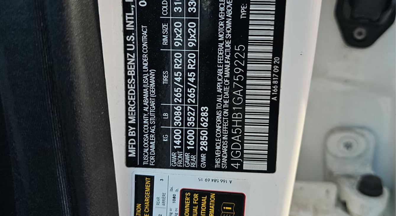 2016 Mercedes-Benz GLE 350 4MATIC