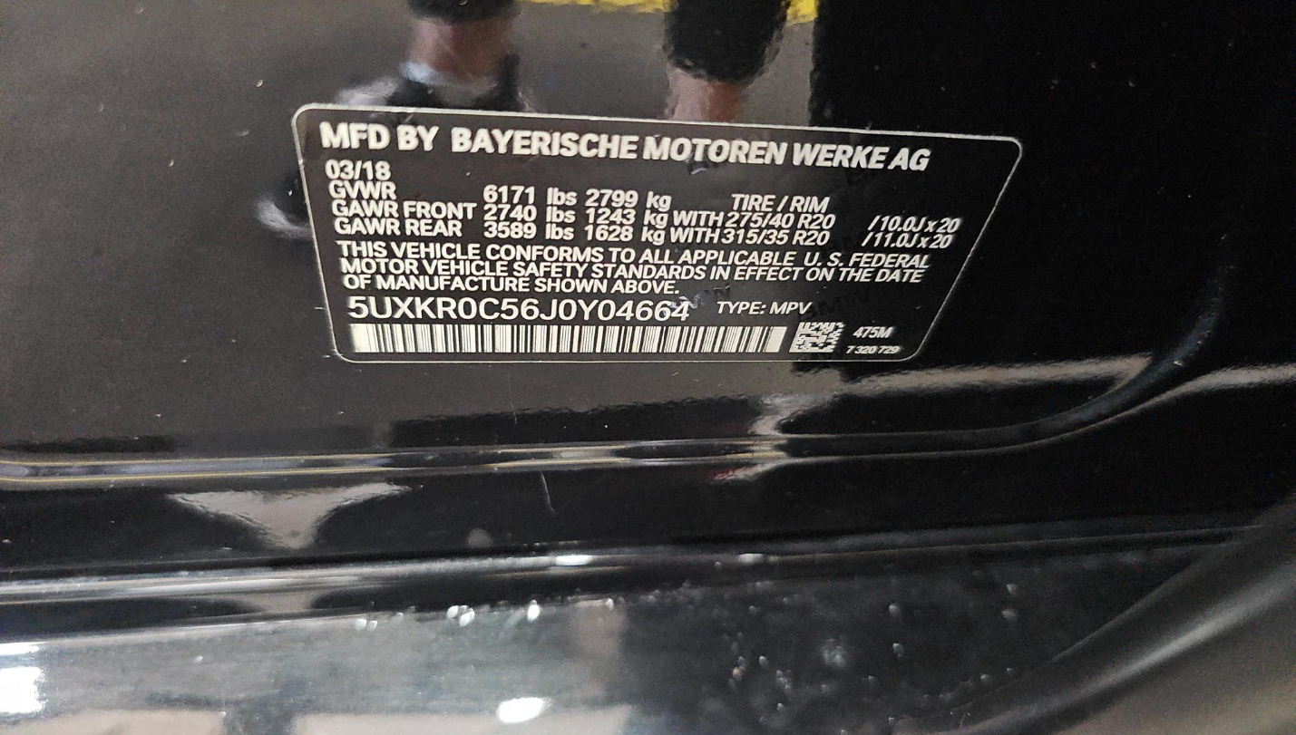 2018 BMW X5 Sports Activity Vehicle xDrive35i M SPORT LINE